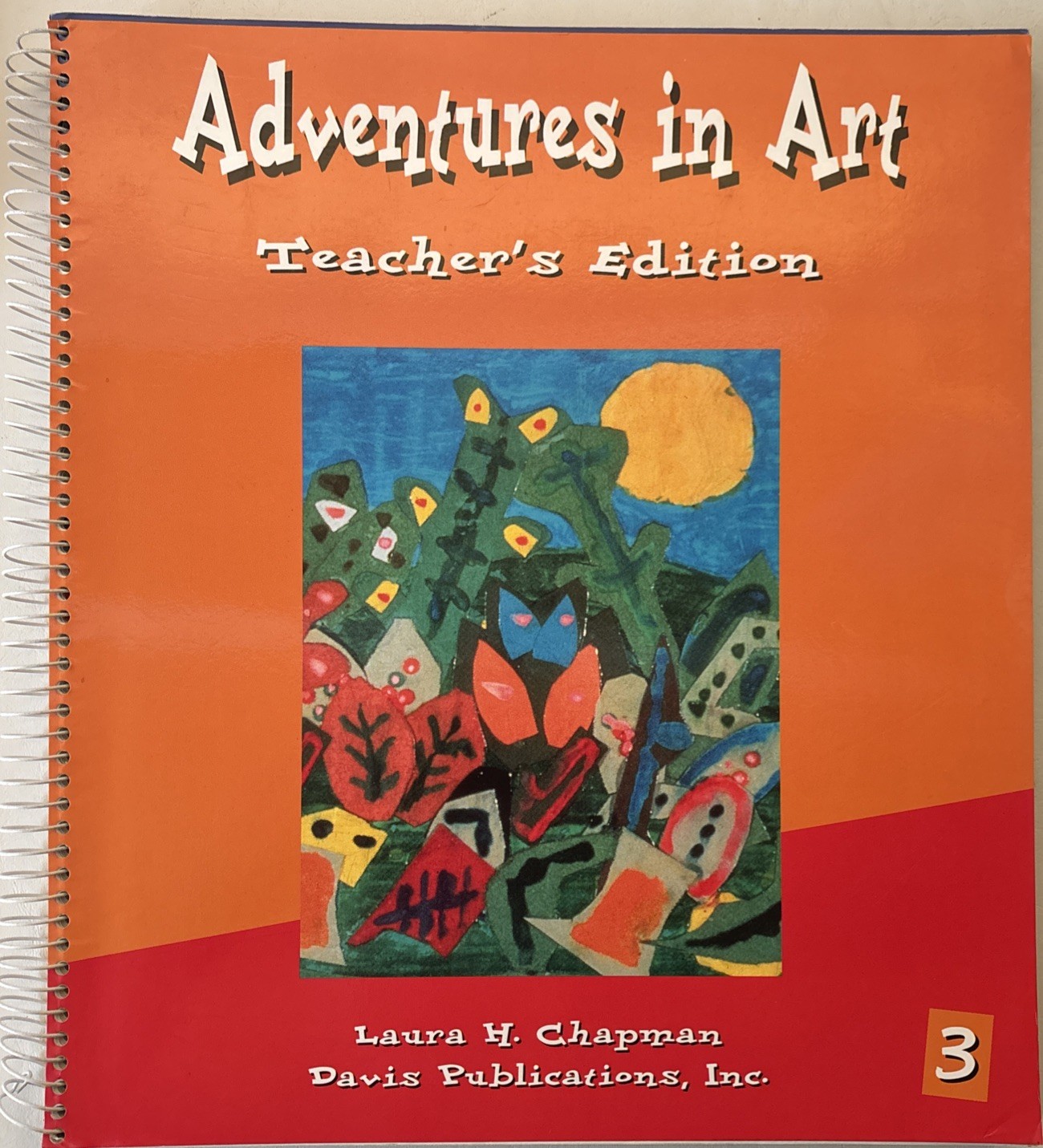 Adventures in Art Teachers Edition Level 3 By Laura Chapman Spiral Homeschool