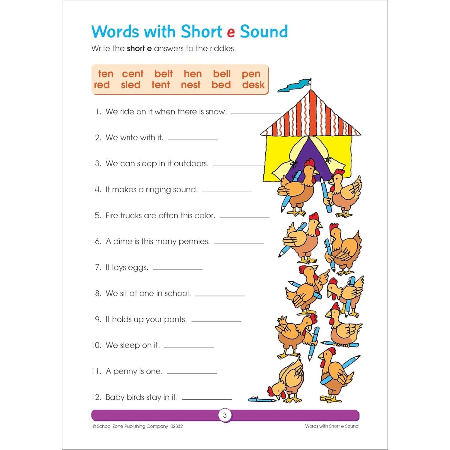 Reading Practice Workbook for Kids Phonics Review Age 6 7 8 9 1st 2nd 3rd Grade