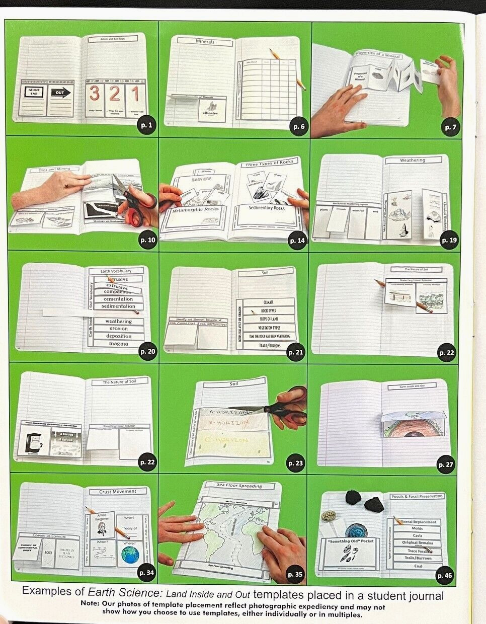 4th Grade & Up – NOTEBOOKING CENTRAL FOLDABLES – EARTH SCIENCE (SPANISH EDITION)