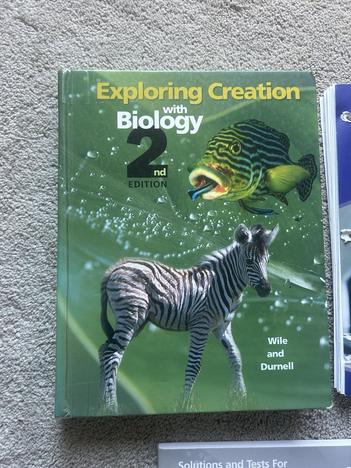 Sonlight Science 250 Exploring Creation With Biology Text Test Solutions 2017 Ed