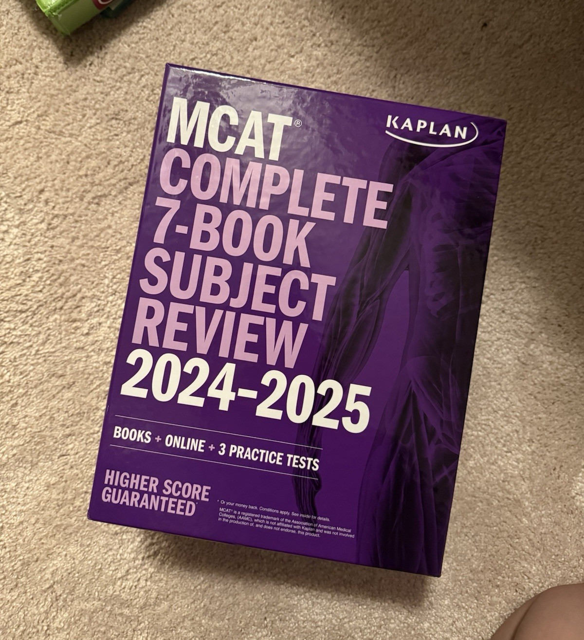 Kaplan MCAT Complete 7-Book Subject Review 2024-2025 Study Guide Box Set