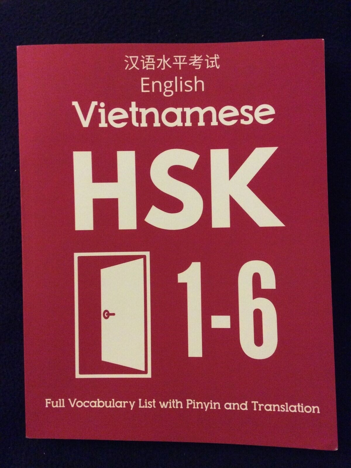 Chinese Proficiency Test – English Vietnamese HSK 1-6, Full Vocabulary List