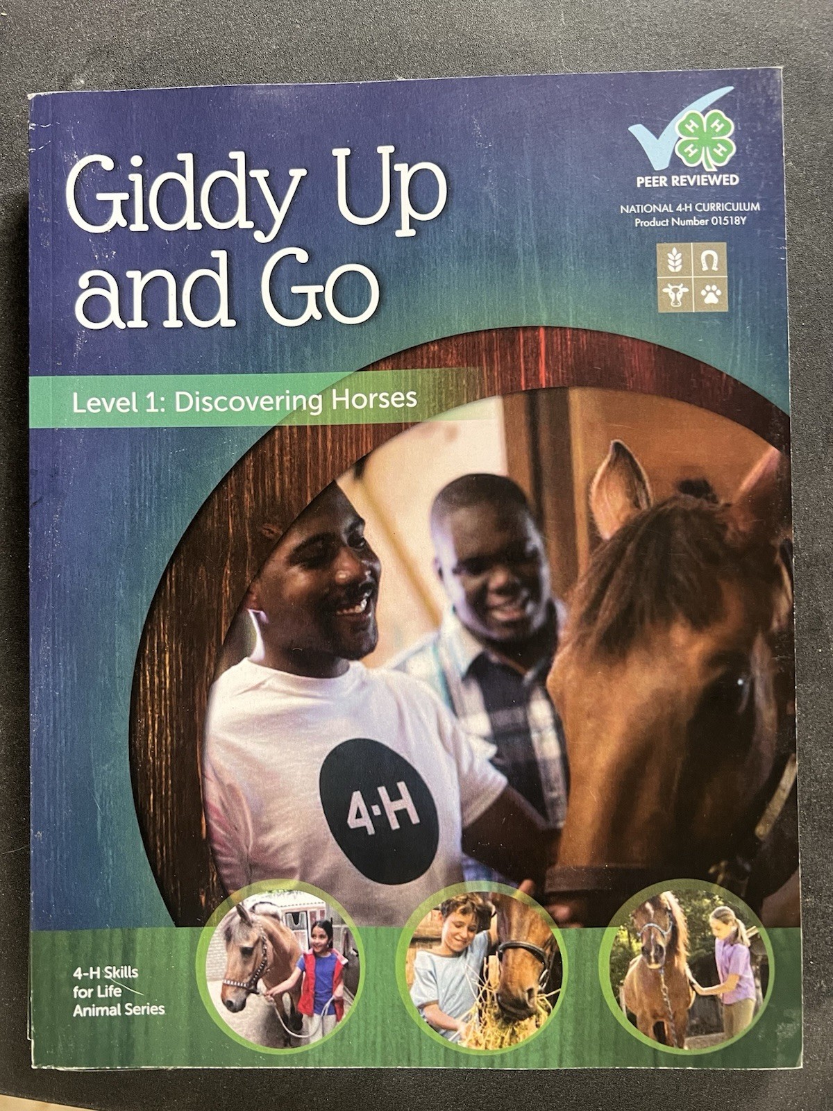 Giddy Up And Go, Level 1, Discovering Horses, Animal Series