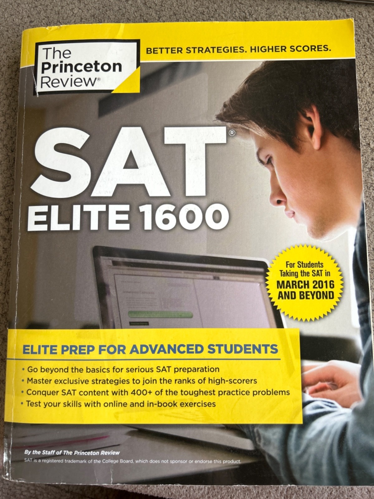 The Princeton Review: SAT Elite 1600 (Elite Prep for Advanced Students)