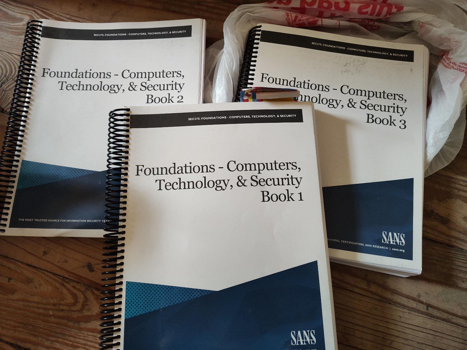 SANS GIAC SEC275 Textbooks (2021) Foundations Computers, technology, & Security
