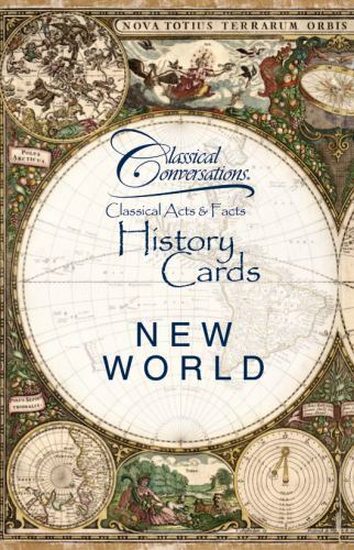 Classical Acts & Facts History Cards New World : New World by Classical…