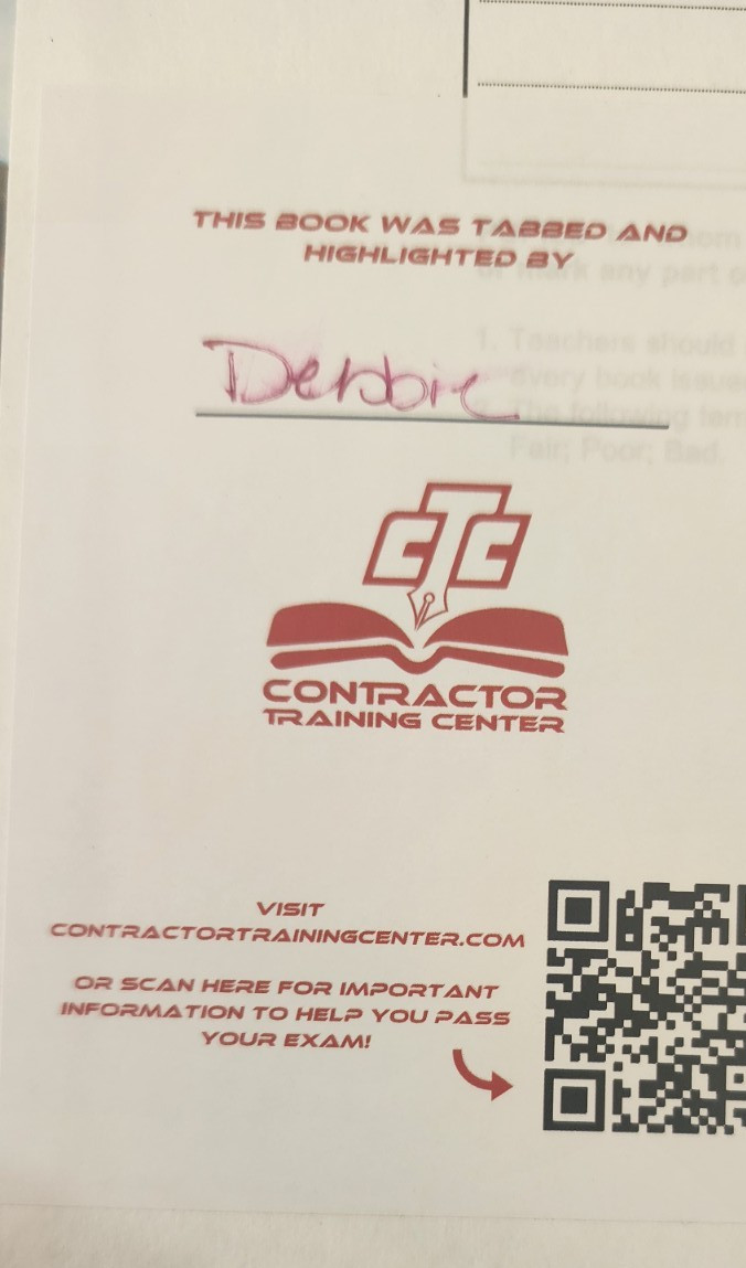 Tabbed & Highlighted – Glencoe Carpentry & Building Construction McGraw Hill