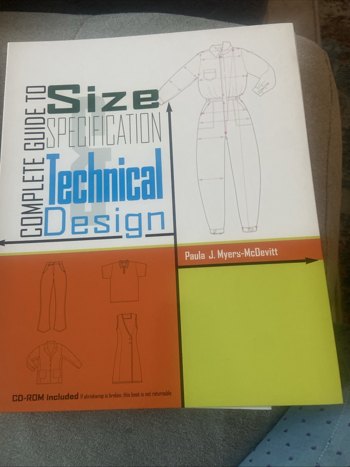 Complete Guide to Size Specification and Technical Design: Spiral W/CD ROM