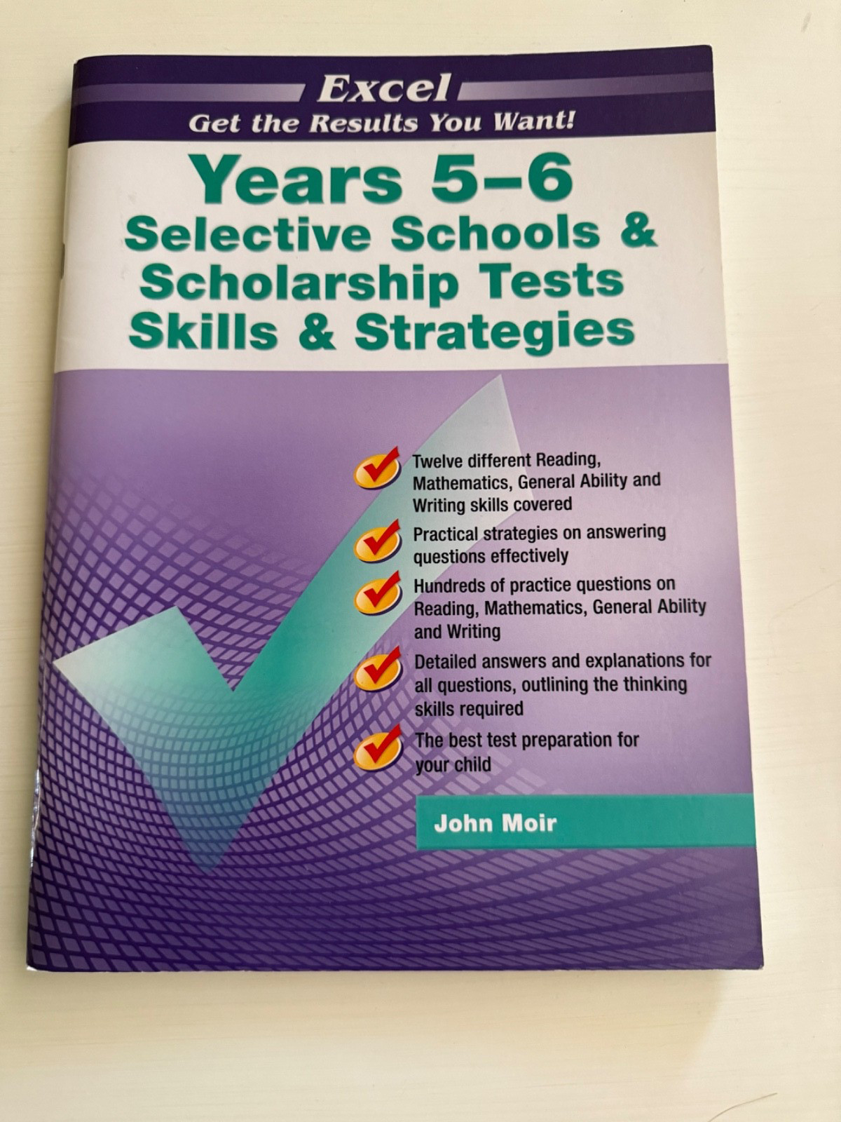 Excel Year 5-6 Selective School Scholarship Tests Skill & Strategies Book
