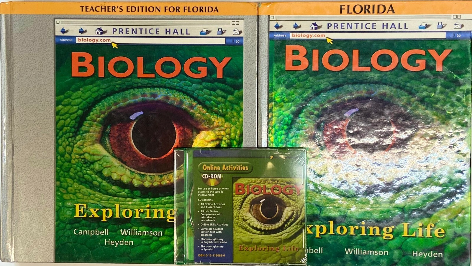 Biology Student Teacher Edition +CD Curriculum Bundle Homeschool High School