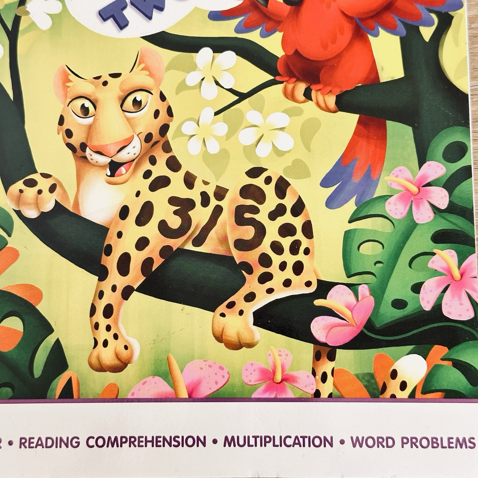 Scholastic 3rd Grade Jumbo Workbook Math Reading Writing Grammar Science Vocab