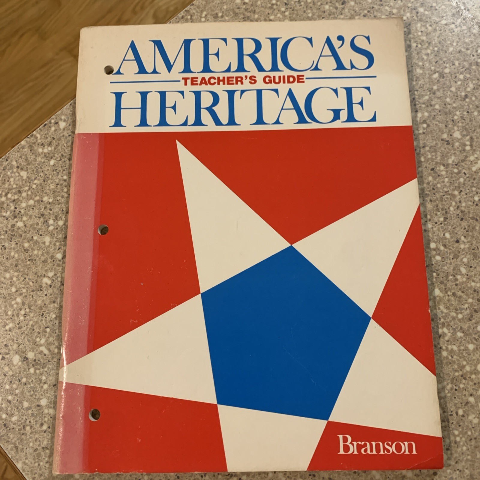 Vintage Teacher’s Guide – Ginn America’s Heritage 1982