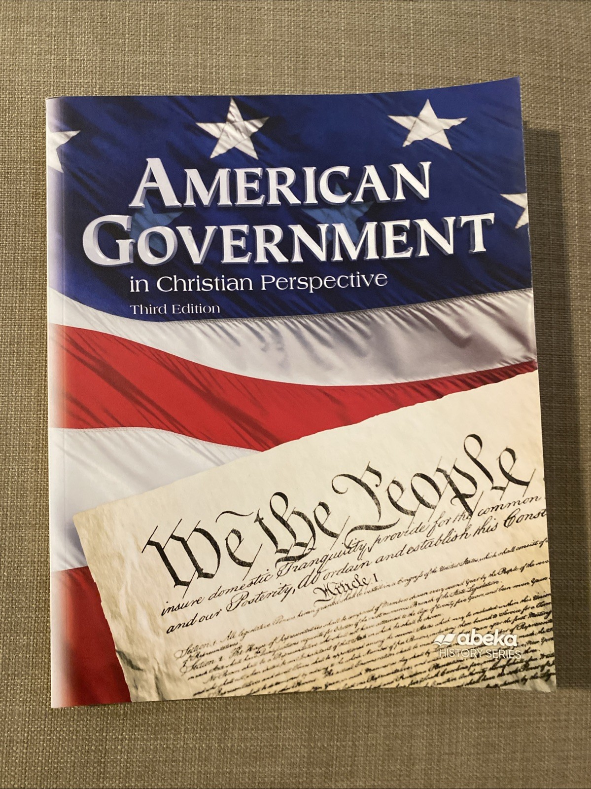 Abeka American Government student Text Third Edition