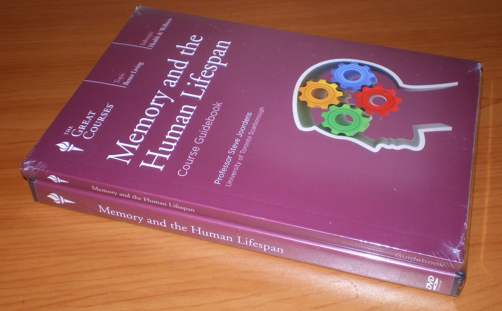 GREAT COURSES: Memory & the Human Lifespan * 4 DVD Course & Guidebook NEW SEALED