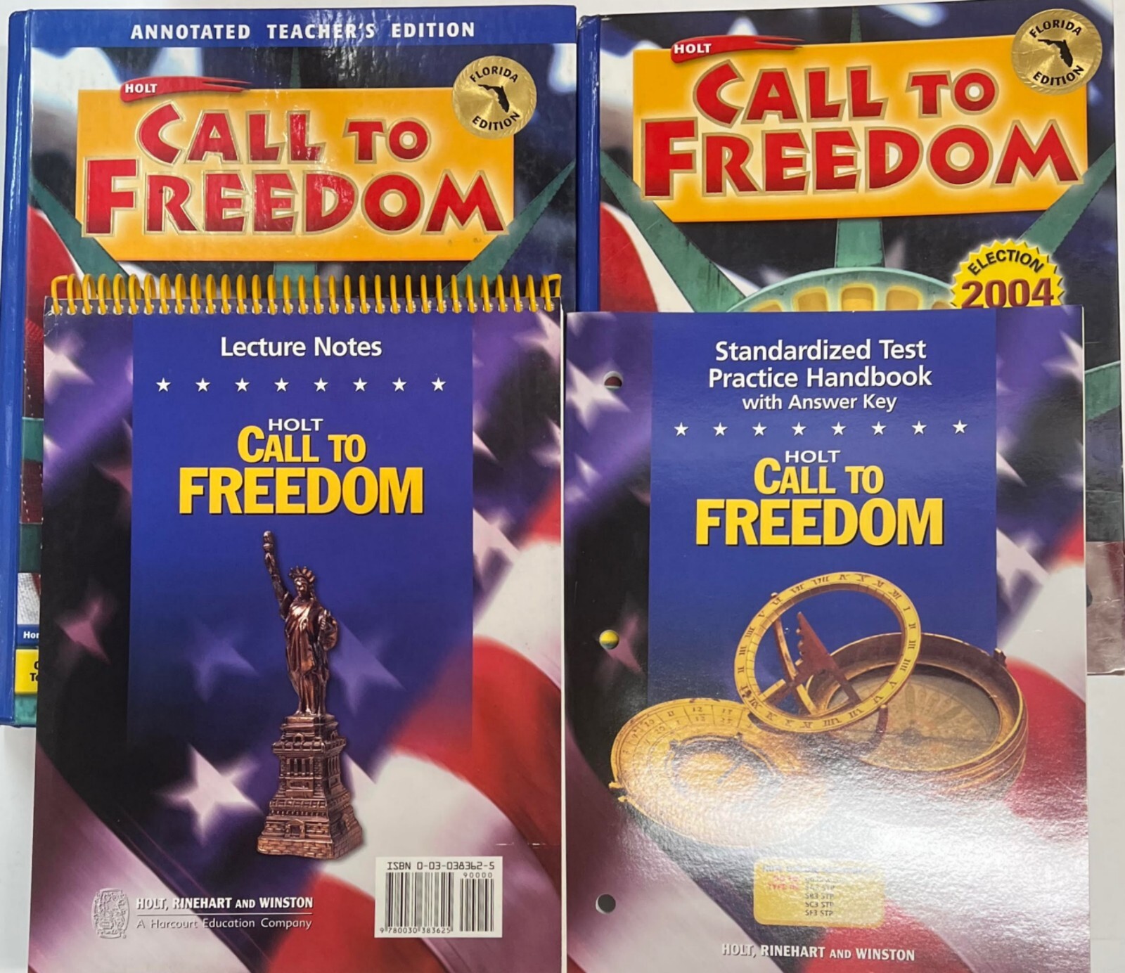 Middle School U.S. History Student Teacher Edition Bundle Homeschool Curriculum