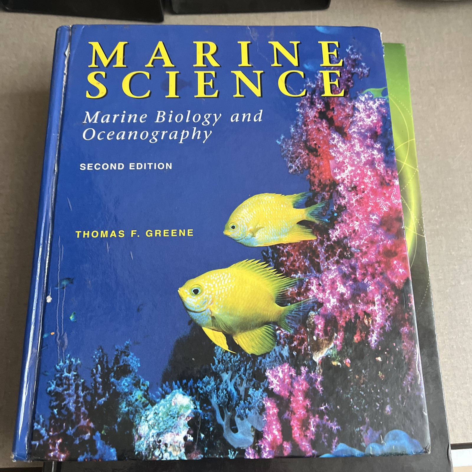 Marine Science Marine Biology Oceanography Greene Textbook 2nd Ed Hardcover