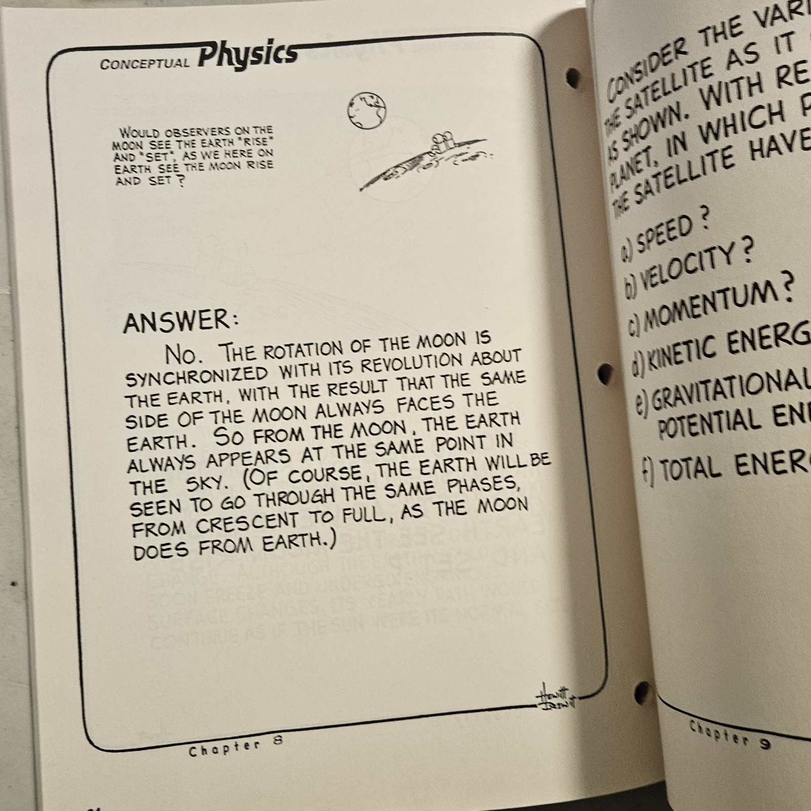 Conceptual Physics 8th Edition By Hewitt Test Bank, Next Time Questions, Manual