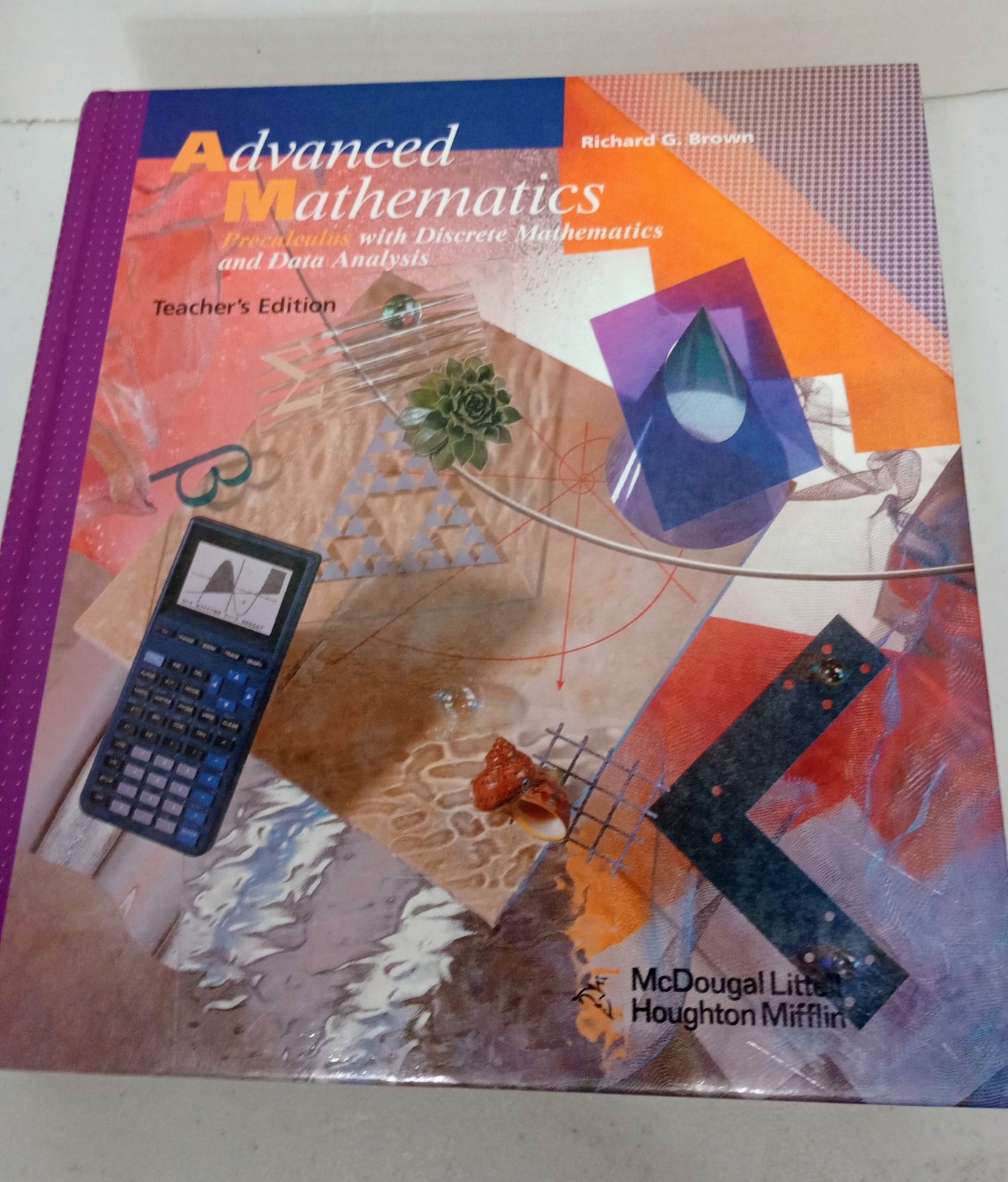McDougal Littell Advanced Mathematics Teachers Edition Precalculus Brown ISBN