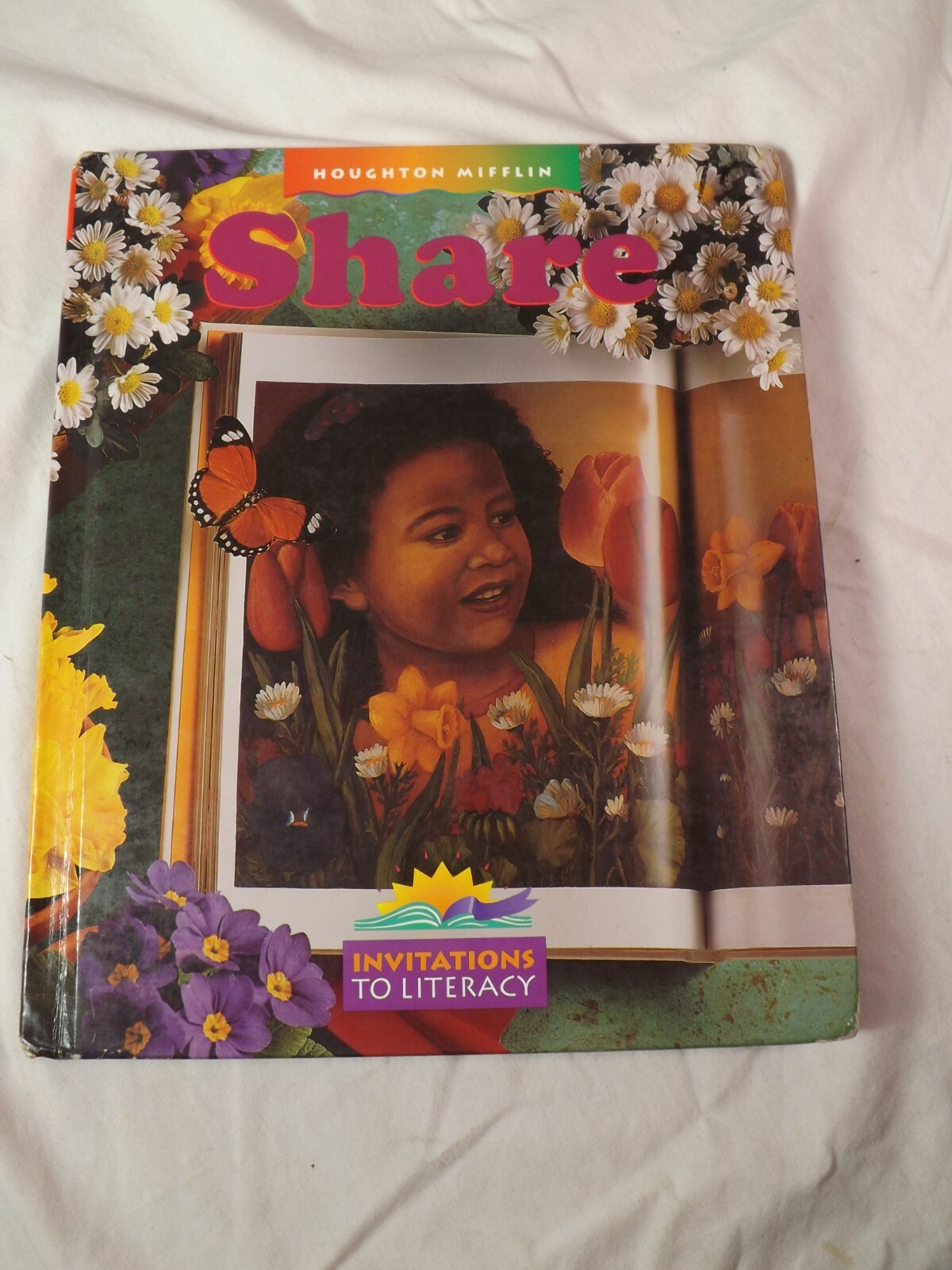 Houghton Mifflin Invitations to Literacy SHARE Hardcover School Grade 1 Book