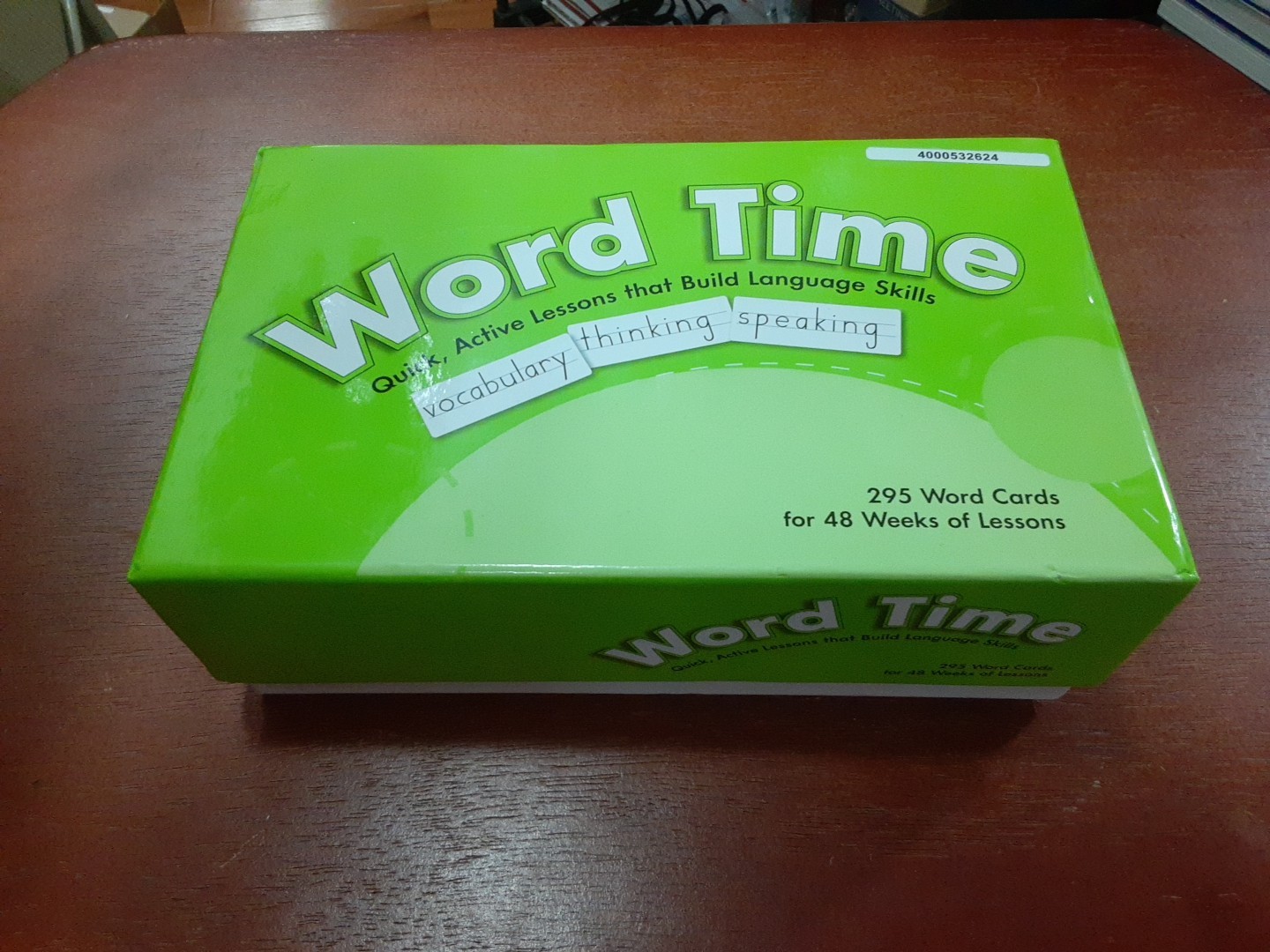 Learning Without Tears, Word Time, Laminated Cards, Includes Up To 295 Cards