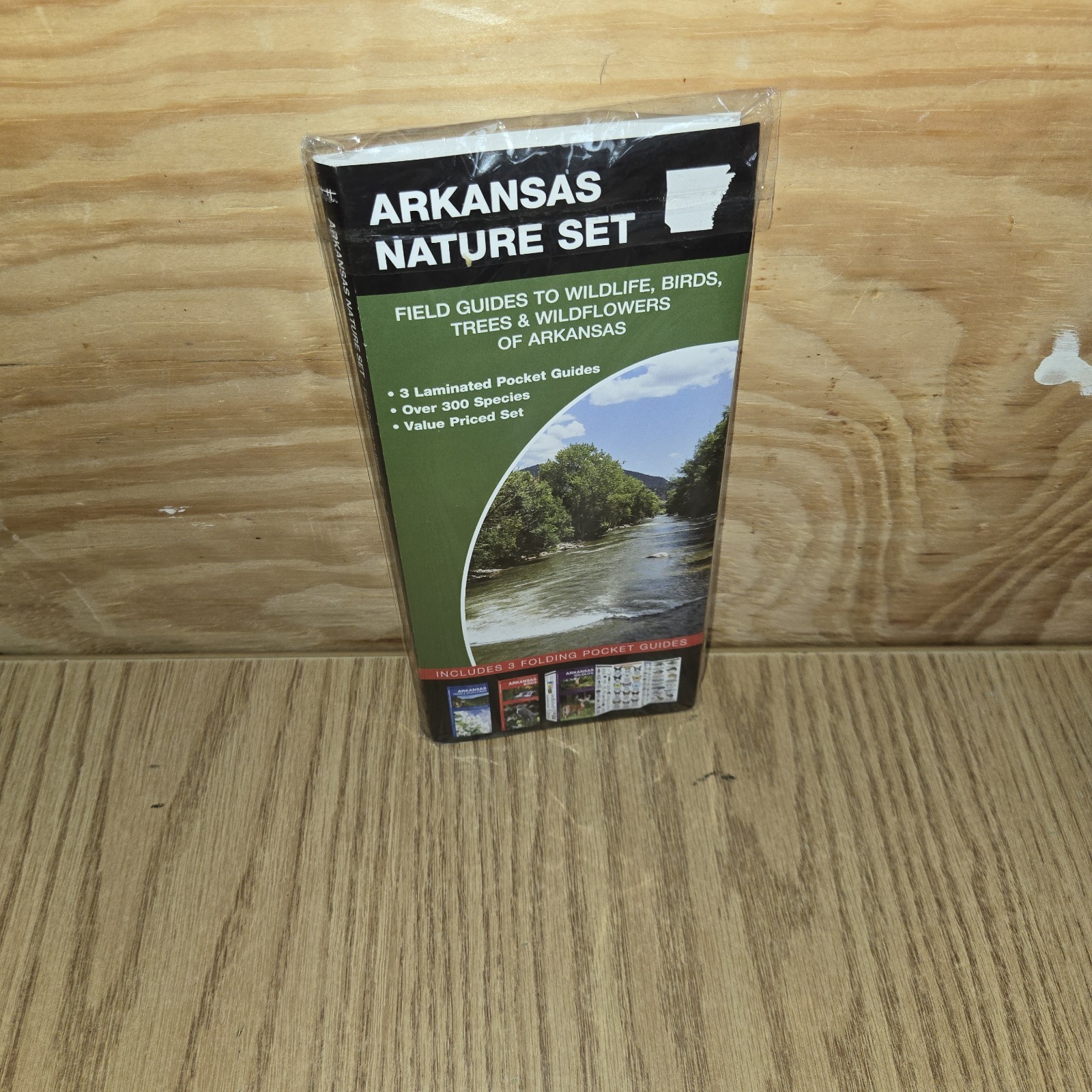 Arkansas Nature Set LlField Guide Wildlife Birds Trees Wildflowers 3 Folding Poc