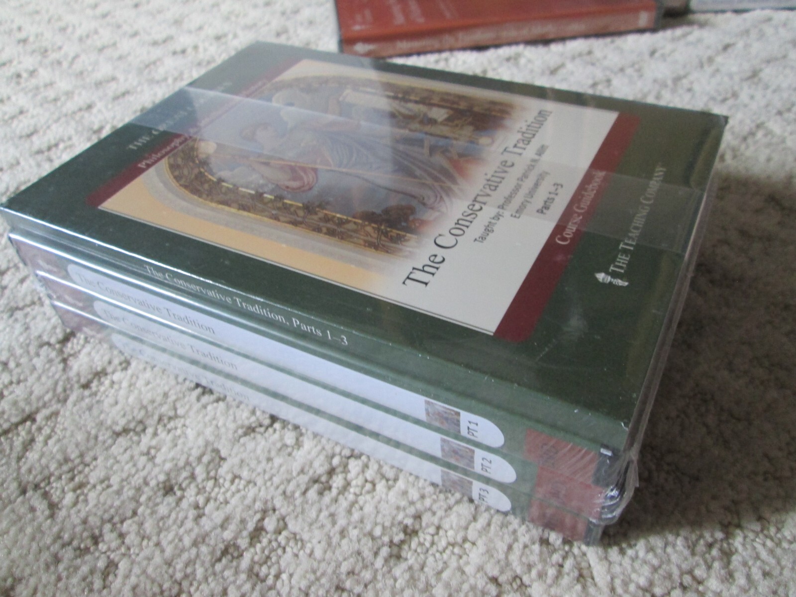 Great Courses DVD/Course Guidebook Parts 1-3 Conservative Tradition