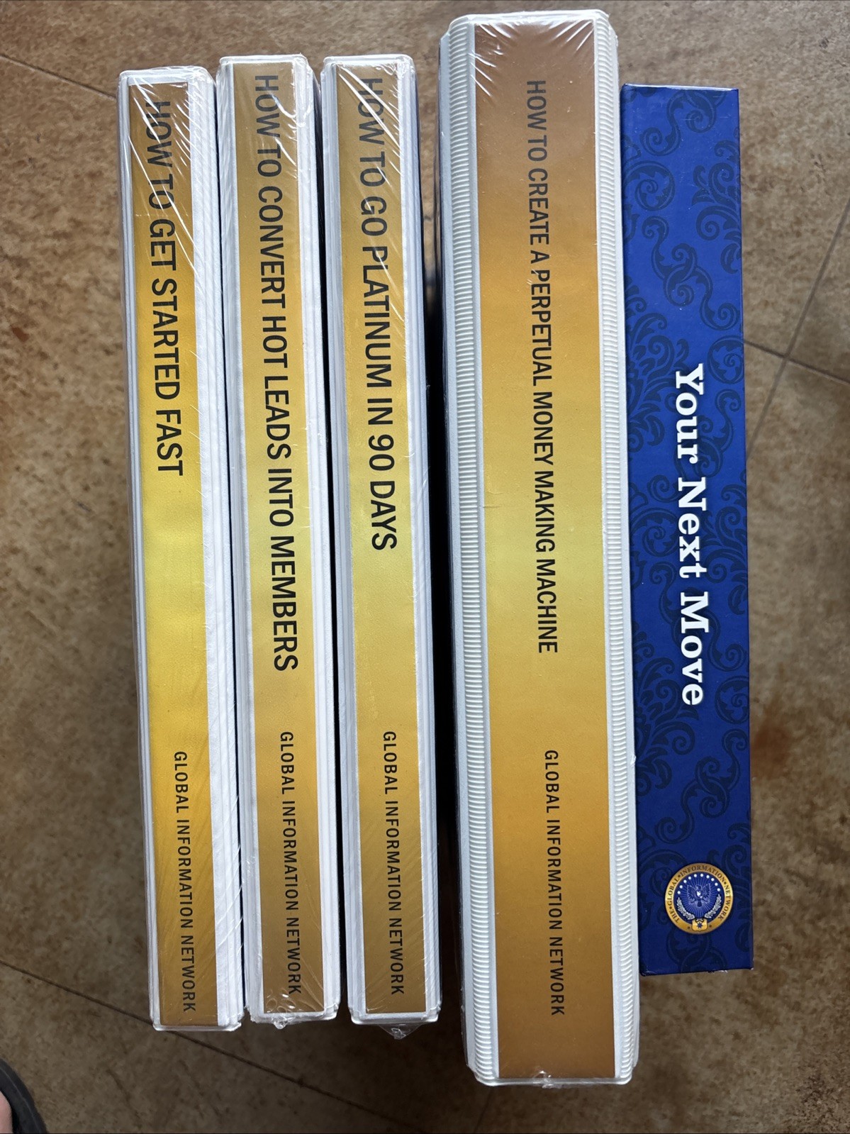 Global Information Network ~ Kevin Trudeau ~ Training Materials Bundle CDs Books