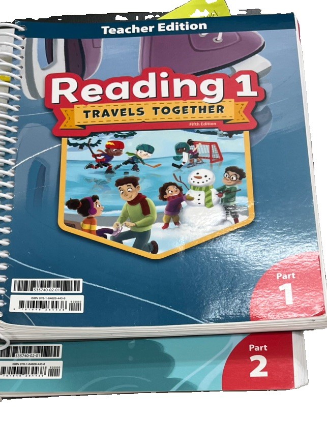 BJU Bob Jones 1st grade READING 1 Travels Together Teacher Edition
