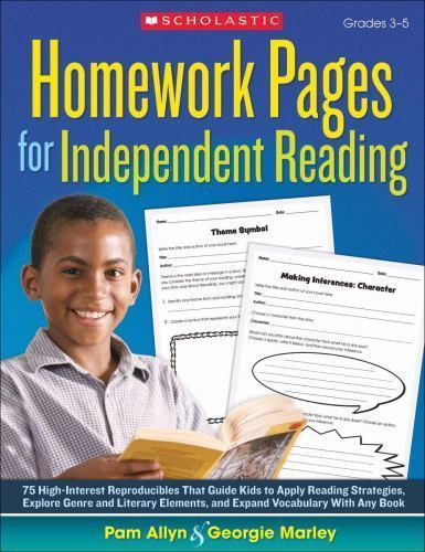 Homework Pages for Independent Reading: 75 High-Interest Reproducibles That Guid