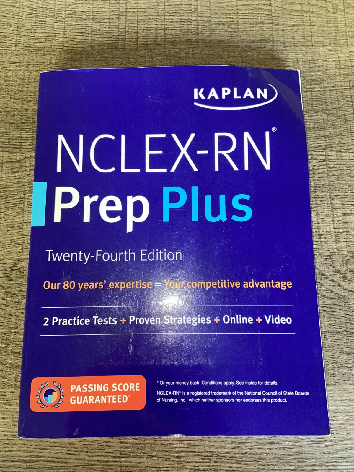 NCLEX-RN Prep Plus 24th Edition by Kaplan Nursing