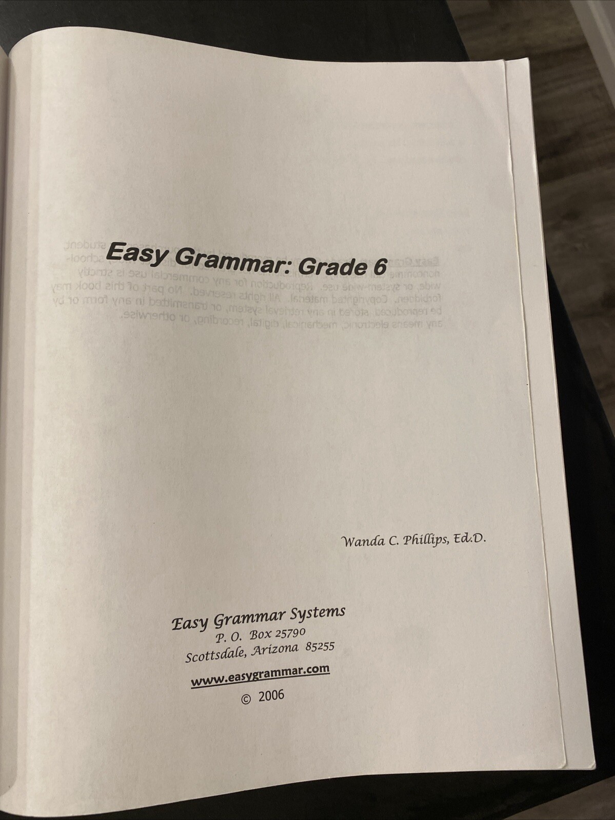 Easy Grammar 6. Elementary & High School Curriculum. Homeschool Teacher Guide.