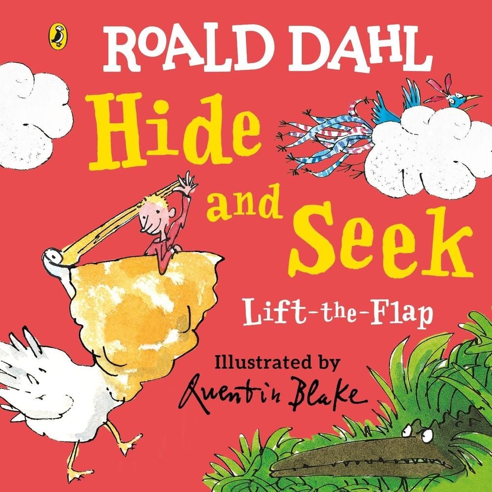 Roald Dahl: Lift-the-Flap Hide and Seek by Roald Dahl (English) Board Book Book