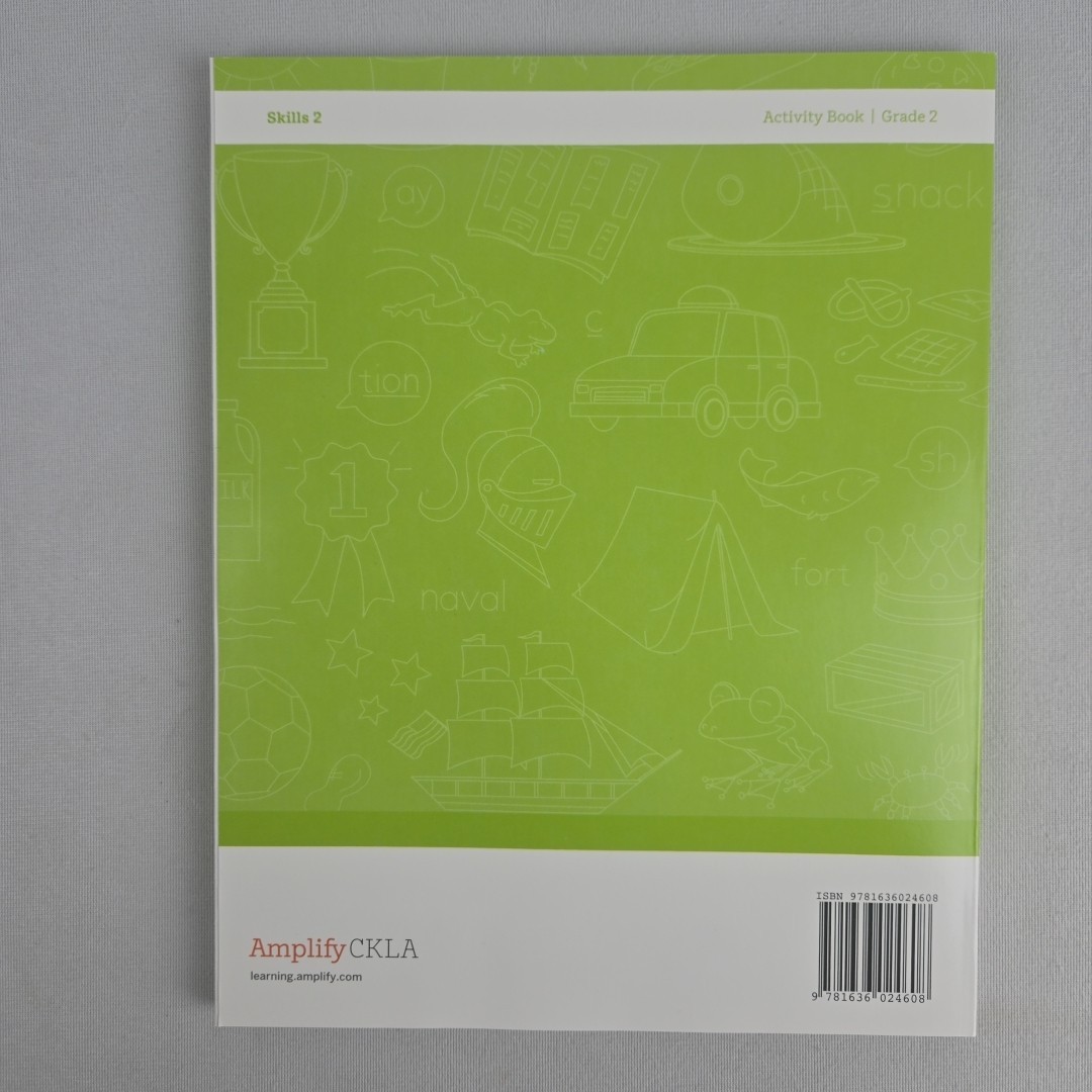 Amplify Core Knowledge Language Arts – Grade 2 – Skills 2 Activity Book – New