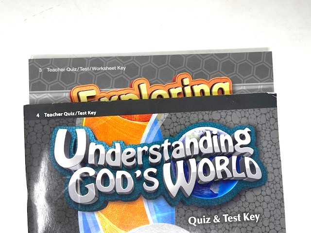 (2) Exploring & Understanding God‘s World Abeka Science Grade 3 & 4 Teacher Key