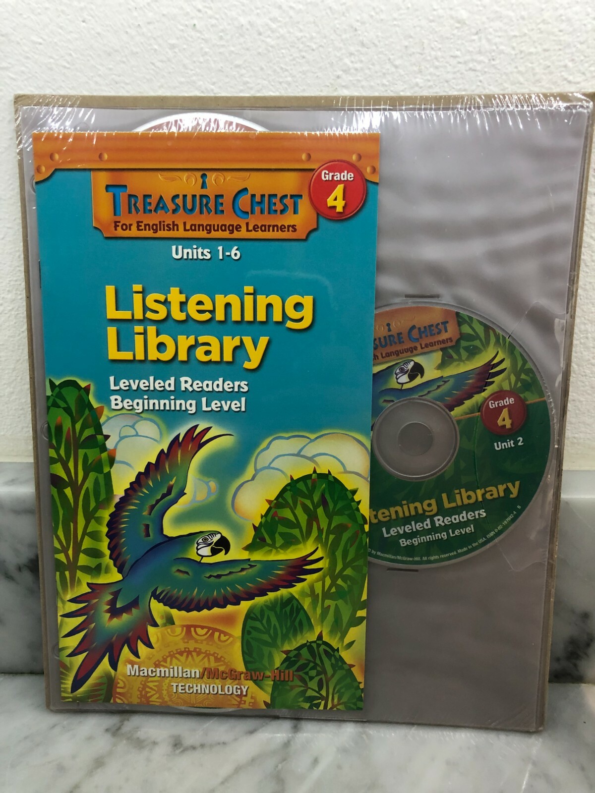 Treasure Chest Grades 4 Listening Library Leveled Readers 7 CD set ~ Home School