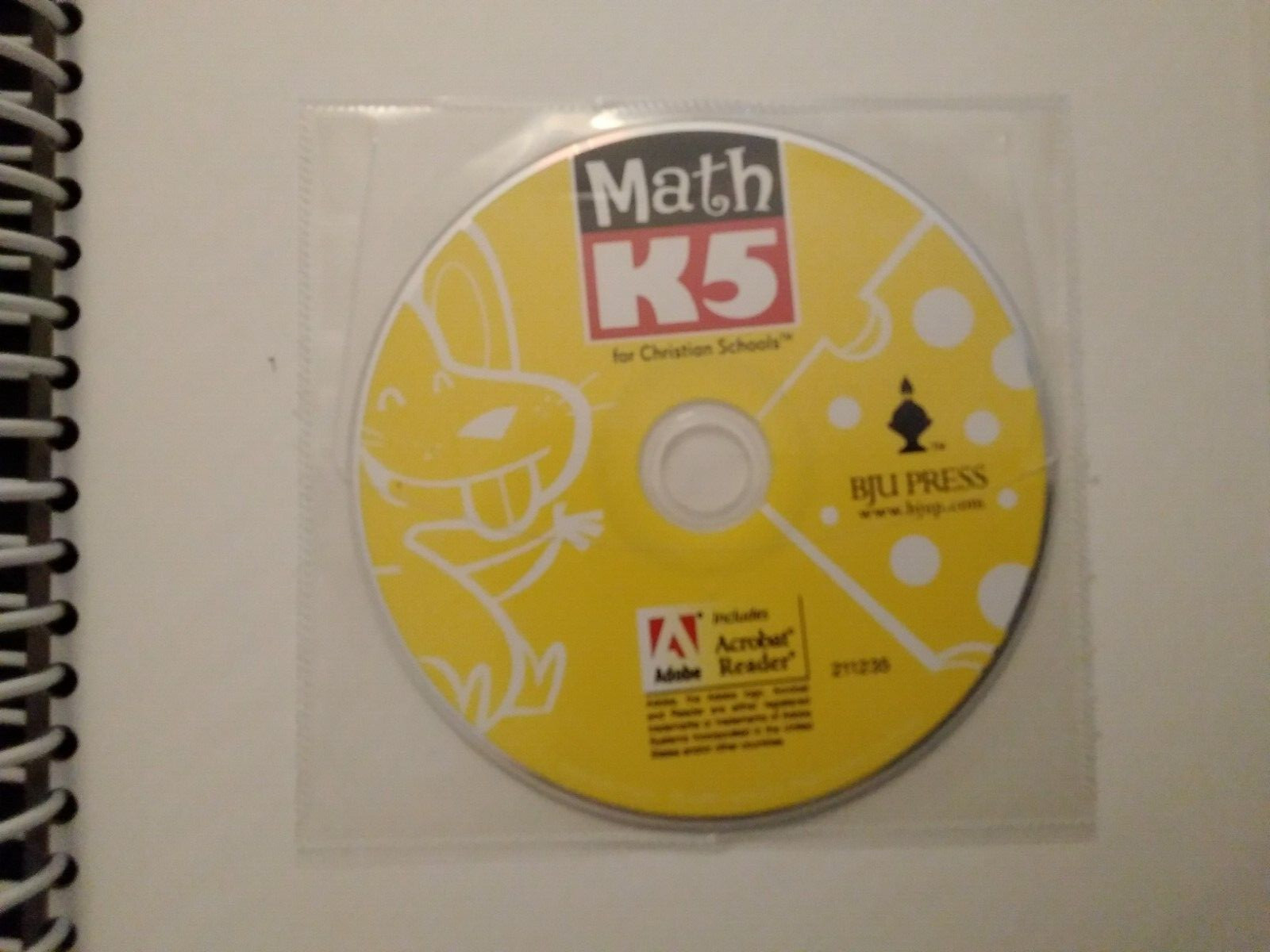 Bob Jones (BJU) K5 Math Teacher’s Edition with CD- 3rd Edition