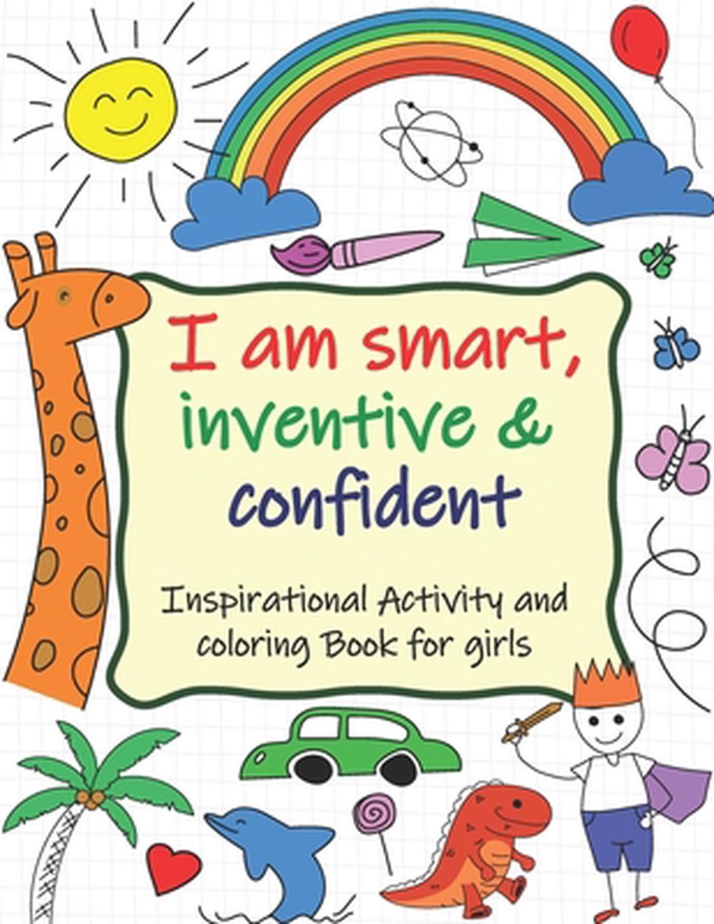 Inspirational Activity and Coloring Book for Girls: Wonderful Inspirational Acti