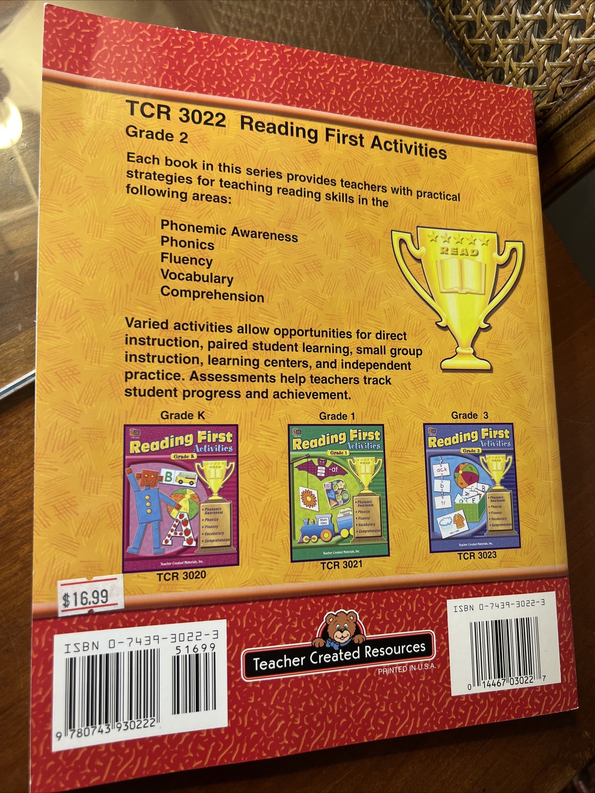 READING FIRST ACTIVITIES, GRADE 2 By Jennifer Overend Prior NEW