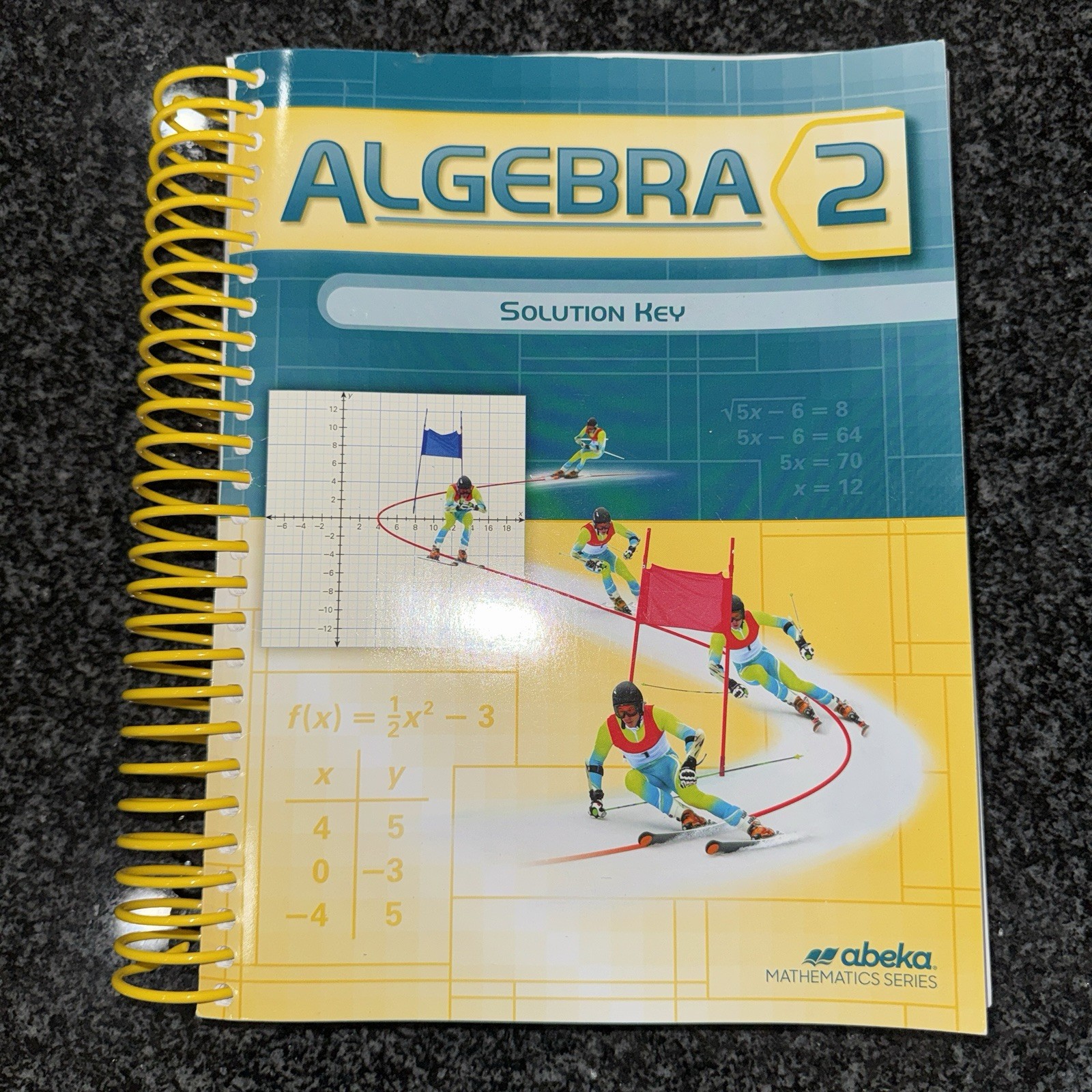 Abeka Algebra 2 Book Set Textbook Student Teacher Solution Quiz Test Manual