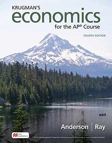 Krugman’s Economics for the AP® – Hardcover, by Anderson David; Ray – New h