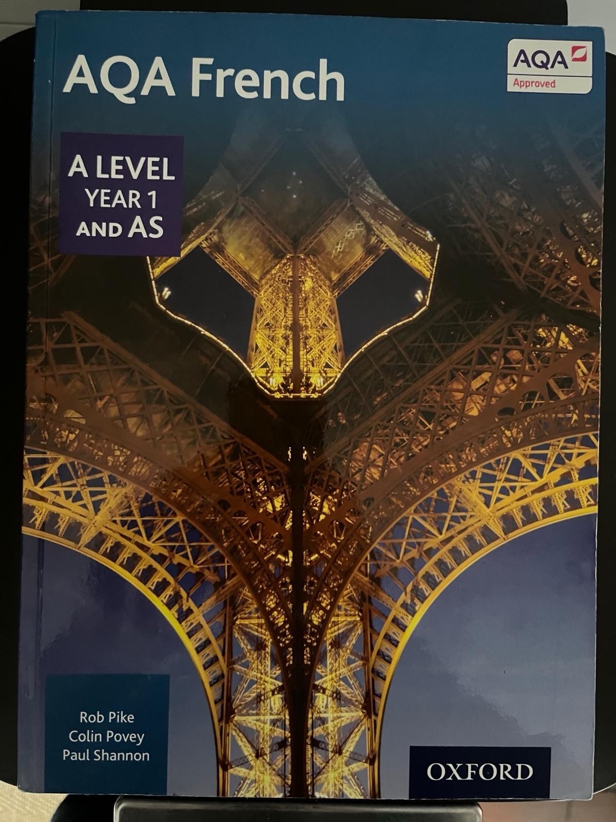 AQA French A Level Year 1 and AS Student Book (AQA A 2nd…