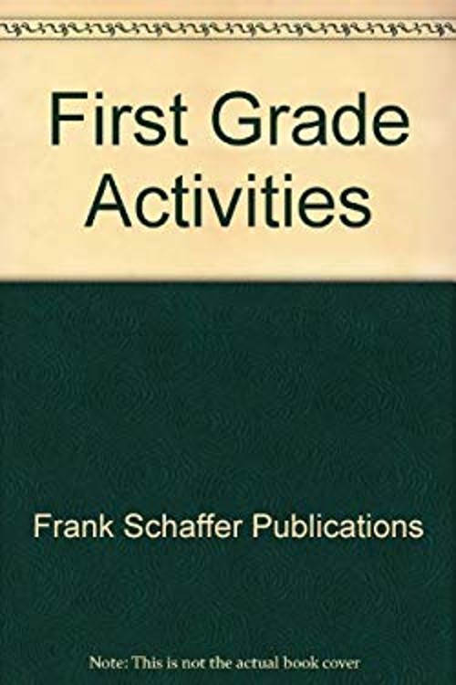 First Grade Activities Hardcover