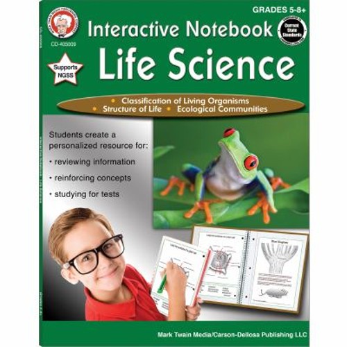 Interactive Notebook: Life Science, Grades 5 – 8 Paperback