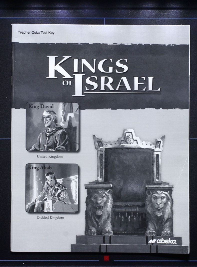 Kings of Israel – Teacher Quiz/Test Key – Abeka