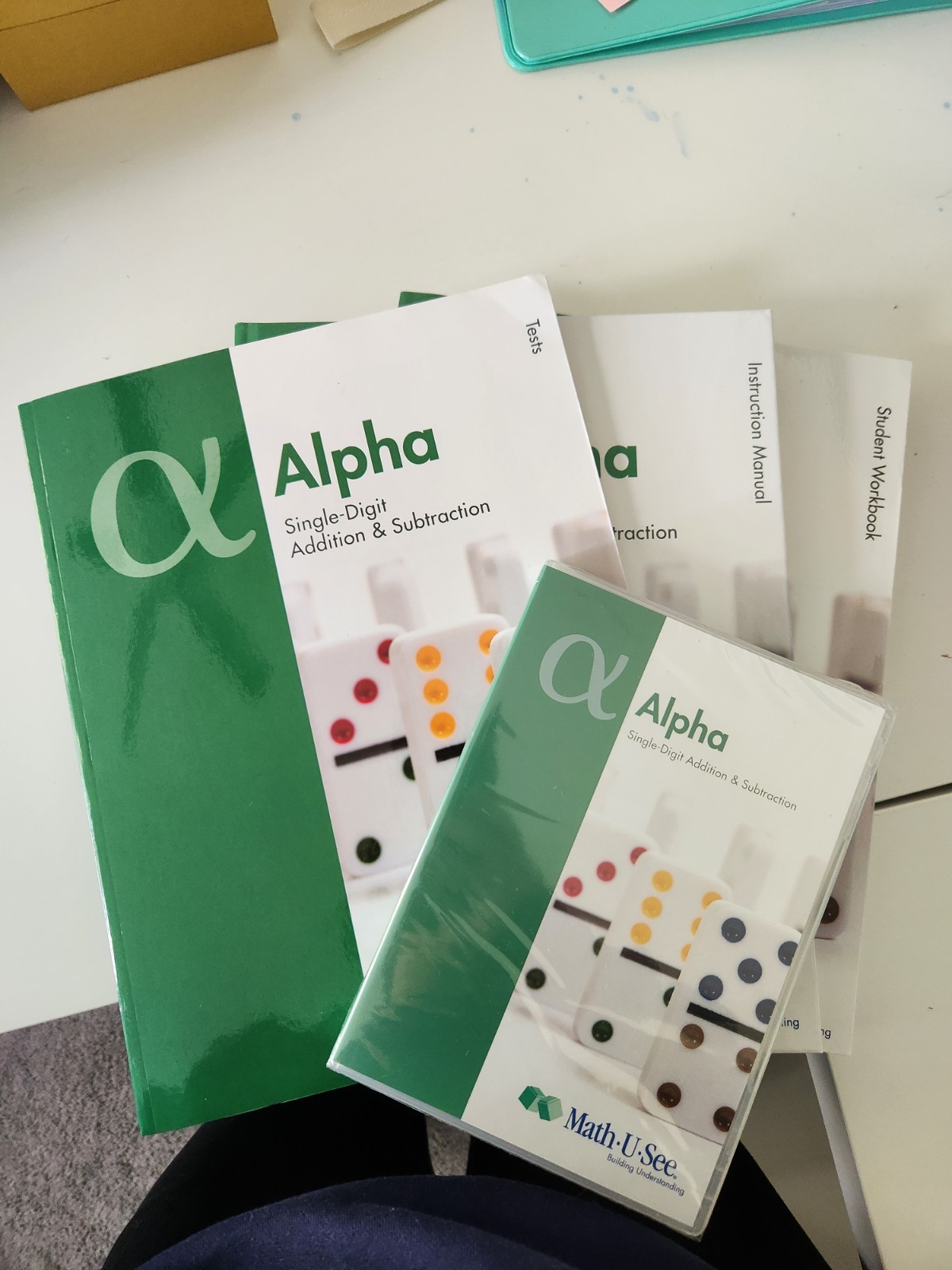 Math U See Alpha Instruction Manual : Single-Digit Addition and Subtraction