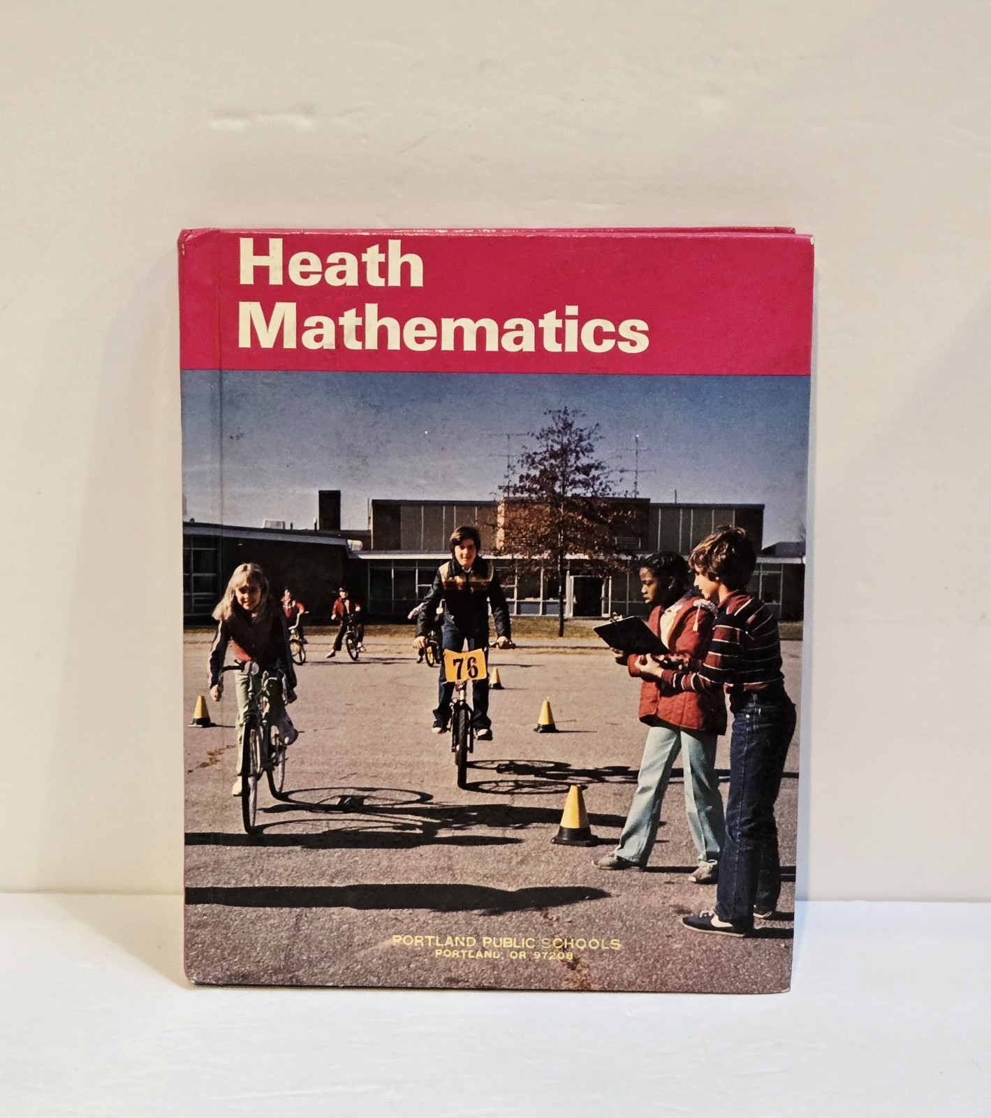 Vintage 1983 Heath Mathematics Textbook Portland Public Schools