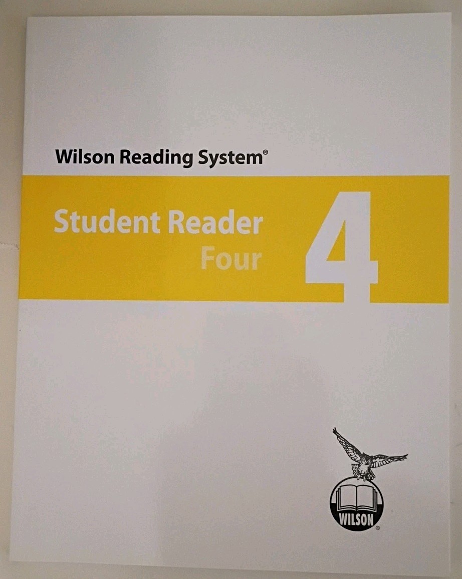 Wilson Reading System WRS Student Reader Four 4 Workbook Current 4th Edition