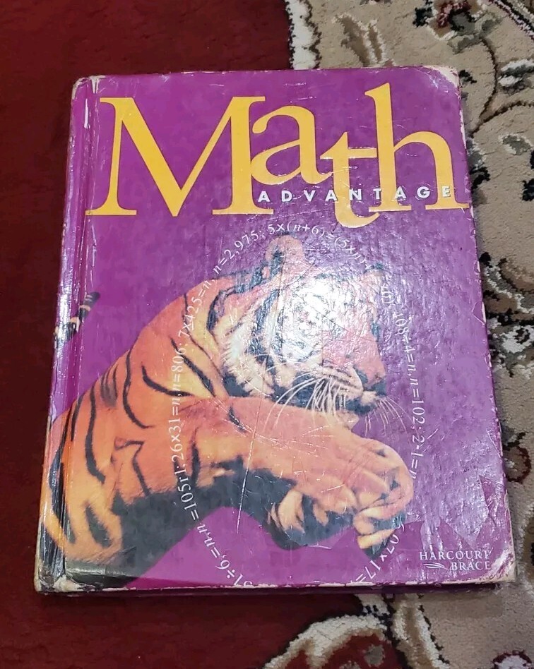 MATH ADVANTAGE By Harcourt School Publishers – Hardcover 5th grade