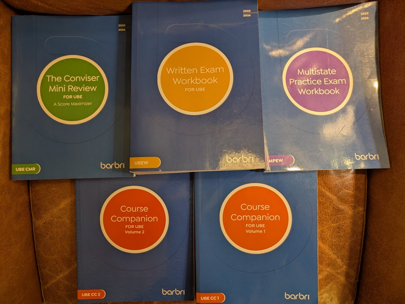 BARBRI 2025-2026 Exam Workbooks (FULL SET) Some Have Writing And Notes In Them