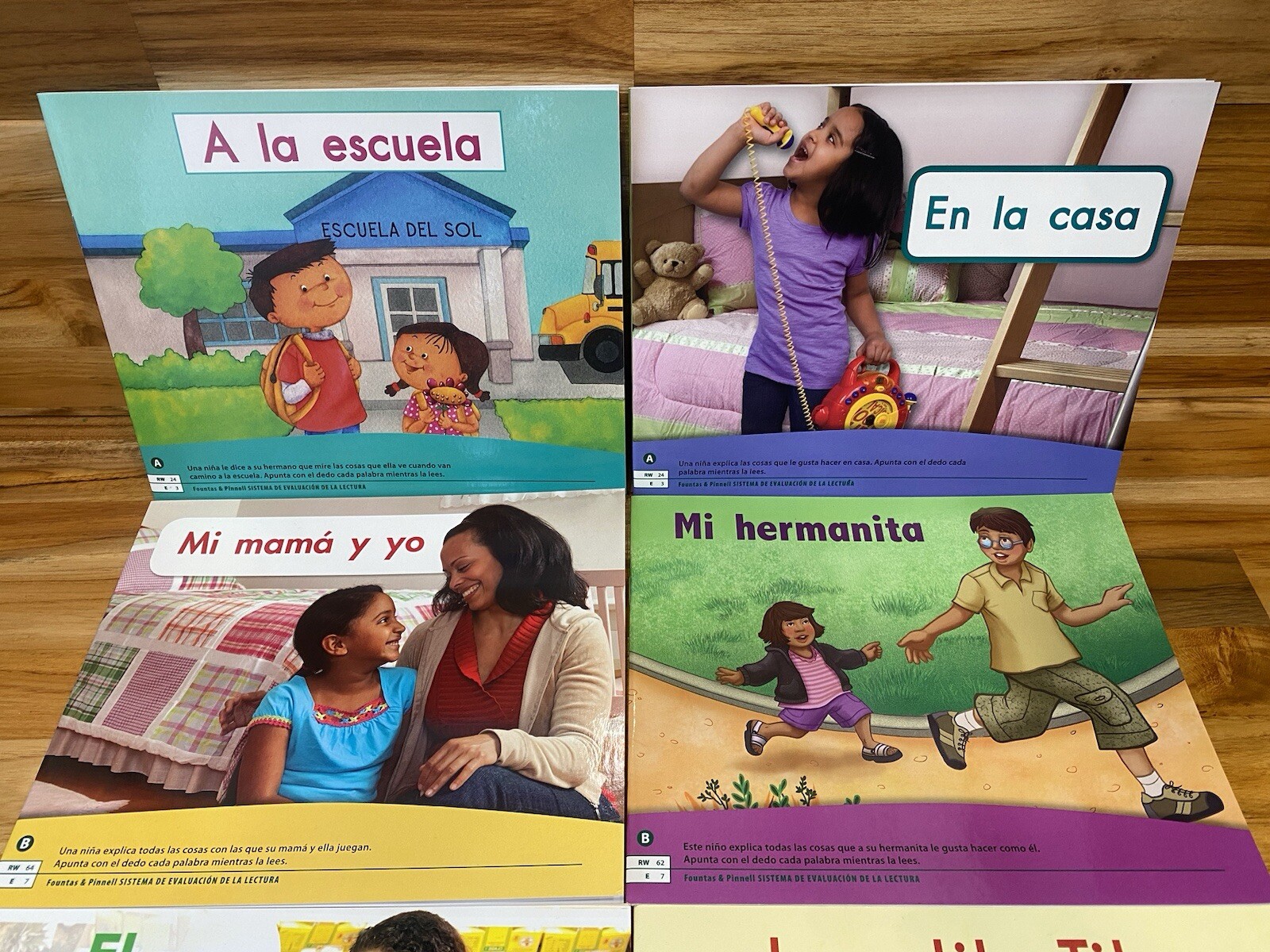 FOUNTAS & PINNELL Spanish Leveled Readers Grades K-2 Levels A-N Benchmark Assess